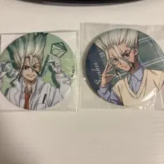 Dr.STONE オンラインくじ部活編 石神千空 缶バッジA