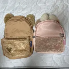 東京ディズニーシー限定 ダッフィ&シェリーメイ リュックサックセット ダッフィ&シェリーメイ リュック セット - メルカリ