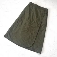 美品 ユニクロ 防風 ウォームイージースカート L