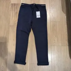 ZARA ネイビー ロールアップパンツ 13-14歳