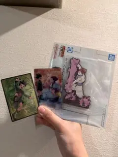 HUNTER×HUNTER一番くじラバースタンドヒソカ　イタジャガはおまけ