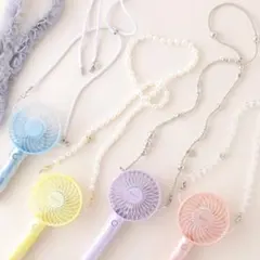 Francfranc ハンディファン用ストラップ 2点セット