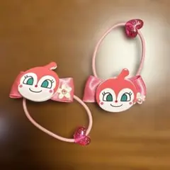 ドキンちゃん　ヘアゴム２本セット