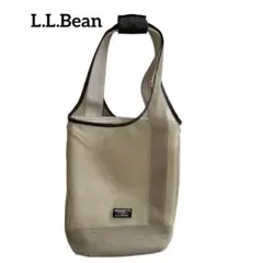 L.L.Bean エルエルビーン メッシュ　シリンダートートバッグ ベージュ