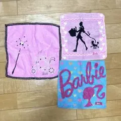 バービー ハンカチ 3枚セット