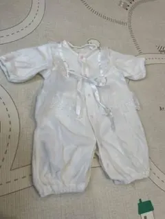 ホワイト ベビードレス 50-60cm ER1984A