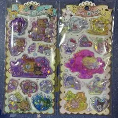 キラキラウォーターインシール　サンリオ