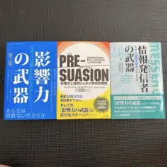 【ミランジュ様】影響力の武器・PRE-SUASION・情報発信者の武器