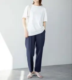 UNIQLO 感動タックパンツ レディース L