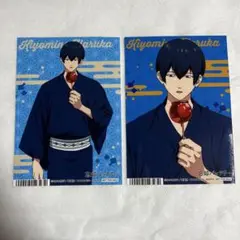 【未使用】忘却バッテリー 清峰 アニメイト 特典 夏祭り ブロマイド【匿名配送】