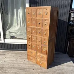 昭和レトロ　伊藤伊　積重型カード容器　30引出し　図書館　収納棚　カードケース 昭和レトロ 伊藤伊 積重型カード容器 30引出し 図書館 収納棚 カード