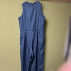 ノースリーブ オールインワン ブルーグレーのサムネイル