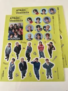 CanCam ＆TEAM ステッカー 2枚セット