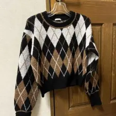 アーガイル セーター