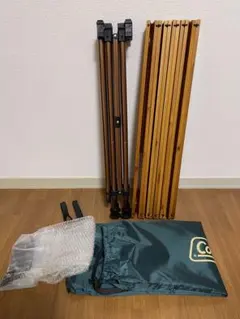 廃盤品】新品未使用 コールマン ナチュラウウッドロールテーブル90