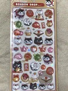 ボンボンドロップシール　縁起物　和柄　新品