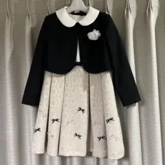 petit main ジャケット付きドレス 130