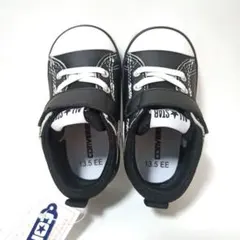 CONVERSE　ALL★ STAR　ベビーシューズ　黒　　マジックテープ