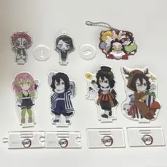 鬼滅の刃 繋がるアクリルスタンド ハロウィン クリスマス ここみえ ばんちょうこ