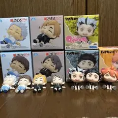 ハイキュー ごちそうさマスコット きゅるみー フィギュア プライズ セット