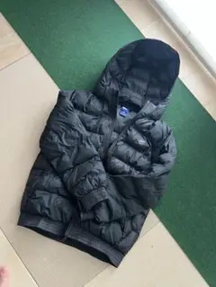 Nike ブラック ダウンコート フード付き