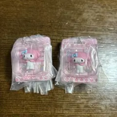 サンリオキャラクターズ パッケージミニチュアコレクション マイメロディ 2点