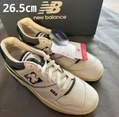 new balance ニューバランス　550 ホワイト/グリーン　26.5㎝