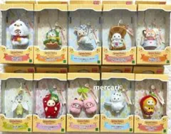 新品】シルバニアファミリー キーチェーン 6種セット 赤ちゃん