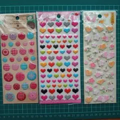 シール3シートまとめ売り