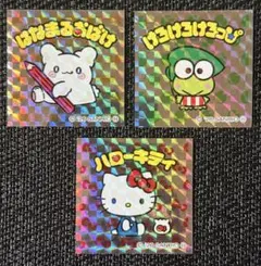 サンリオ ビックリマン風シール 3枚セット ハローキティ
