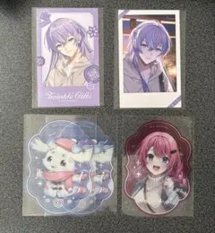 にじさんじ ウィンターデート チェキ風カード クリアステッカー 星導ショウ