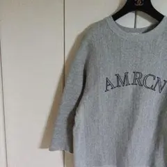 AMERICANA　カットオフ　スウェット　リバースウィーブ　日本製のサムネイル