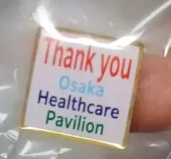 Osaka Healthcare Pavilion Pinバッジ - メルカリ