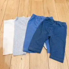 ベビー　ズボン　4点セット 80 7分丈