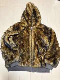 値下げ　Ablanche 90s フェイクファージャケット XL