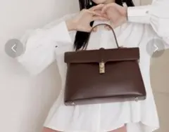 VIS ひねり金具ワンハンドルバッグ 2way