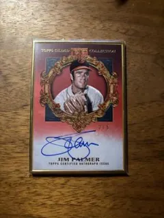 topps gilded Jim Palmer サインカード 5シリ