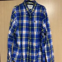 アバクロ A&Fチェックシャツ ネルシャツ メンズ