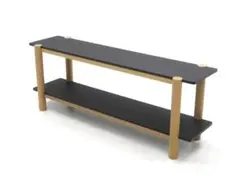 展示品　シボネ　リノリウム　オーク材　サイドボード　シェルフ　飾り棚　テレビ台 展示品 シボネ リノリウム オーク材 サイドボード シェルフ 飾り棚