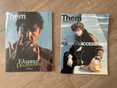 Them magazine 2025年12月号 2025年 10月号 2冊