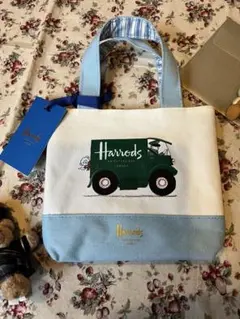 Harrodsのミニトート。「マイ・ファースト・ハロッズ」ロンドンの幸せな風景