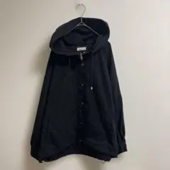 Hok trish フード付きマウンテンパーカー レディース　ブラック