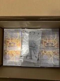 遊戯王 リミットオーバーコレクションライバルズ　3BOXセット　シュリンクあり