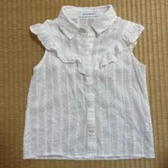 【AZUL BY MOUSSY】ノースリーブ ブラウス 130のサムネイル