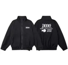 aeae ブラック フルジップジャケット