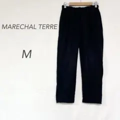 マルシャルテル/カジュアルパンツ/M/ブラック/ウエストゴム/きれいめのサムネイル