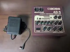 Boss AD-5 アダプター付き ボス BOSS AD-5 アコギプロセッサ プリアンプ エフェクター