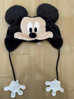 ミッキーマウス フリース帽子　ファンキャップ