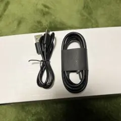 USB-A to USB-C 充電ケーブル 黒 2本