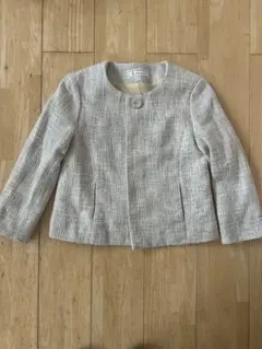 フォーマル 卒業式 入学式 白 ジャケット